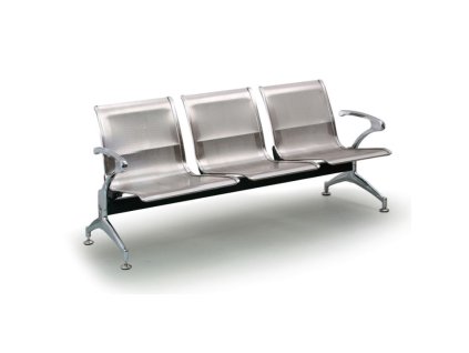 kovova lavice do cekaren strong 3 sedak nerez 104579