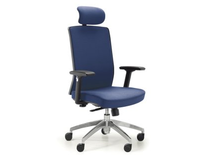 kancelarska zidle alta f modra 6256