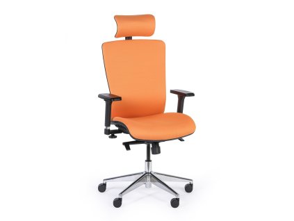 kancelarska zidle lester f oranzova 111189