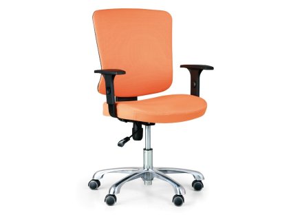 kancelarska zidle hilsch oranzova 111581