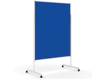 informacni a moderacni tabule na koleckach paravan 1200 x 1500 mm textilni 13839