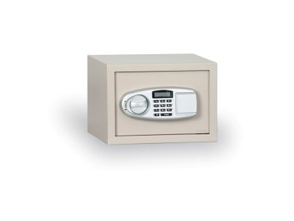 nabytkovy sejf elektronicky 16l sedy 7099