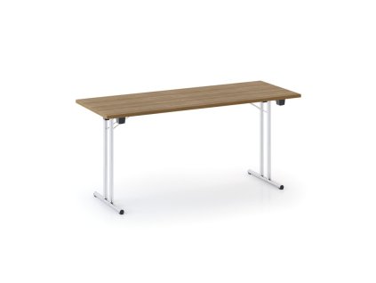 skladaci konferencni stul folding 160x80 cm orech 7332