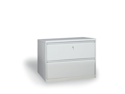 dvourada kovova kartoteka a4 2 zasuvky demontovana seda 12555