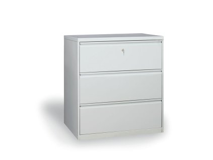 dvourada kovova kartoteka a4 3 zasuvky demontovana seda 12554