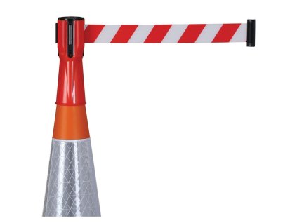 kazeta s paskou na vystrazny dopravni kuzel 3 m 8436