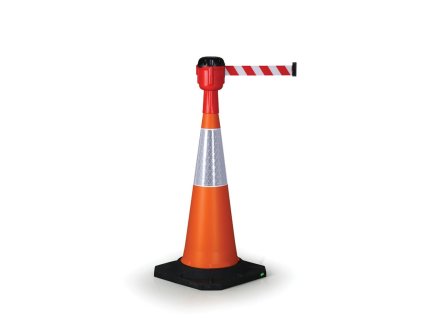 kazeta s paskou na vystrazny dopravni kuzel 9 m 8438