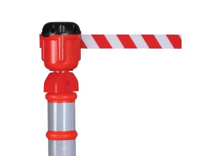 kazeta s paskou na plastovy zahrazovaci sloupek 9 m 8948