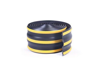 ohebny ochranny profil na oble plochy delka 5000 mm zluta cerna 13035