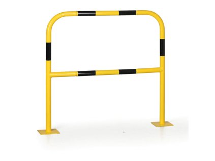 obloukova ochranna zabrana delka 1000 mm zluta cerna 9323