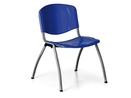 plastova jidelni zidle livorno plastic modra 9482