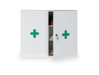 kovova lekarnicka na zed 50 x 60 x 12 5 cm s naplni din13169 41821