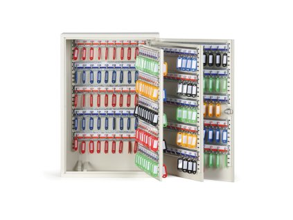 kovova skrinka na klice 55 x 38 x 20 cm 300 ks zavesu 15091