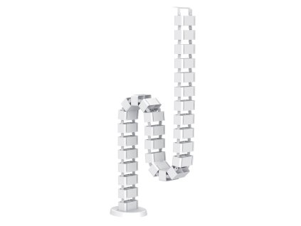 organizer kabelu pro polohovaci stoly bily 19981