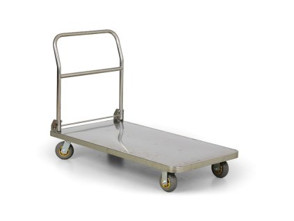 nerezovy skladaci plosinovy vozik 600 kg 1100x650 mm 14627