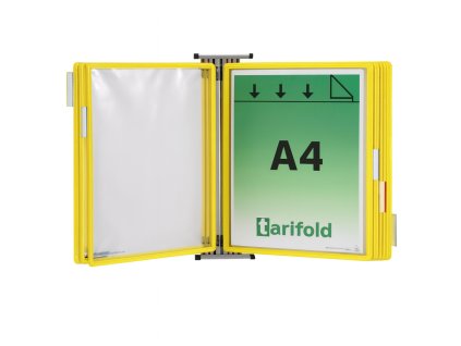 sada nastenneho drzaku s 10 kapsami zluta 128017