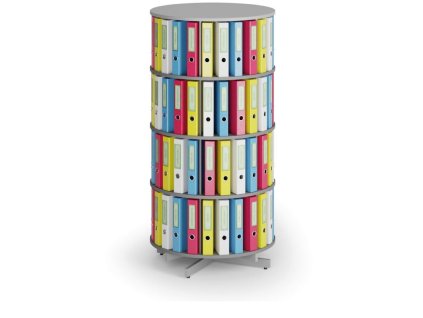 otocny regal na sanony 4 patra sedy 129582