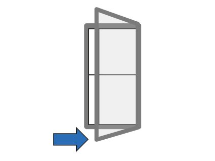 venkovni vitrina magneticka jednokridla 550 x 400 mm 93104