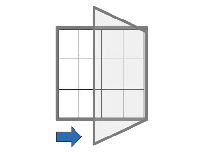 venkovni vitrina magneticka jednokridla 950 x 1000 mm 93110