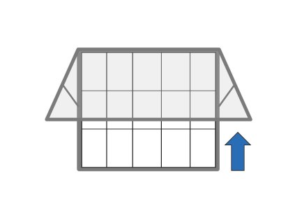 venkovni vitrina magneticka s vyklopnymi dvermi 1150 x 1000 mm 93155