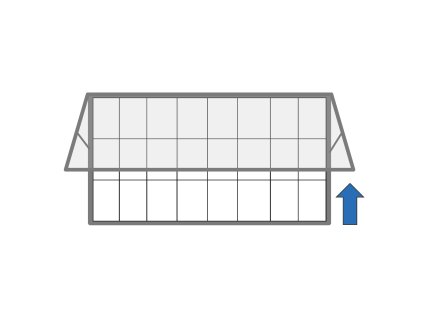 venkovni vitrina magneticka s vyklopnymi dvermi 1800 x 1000 mm 93158