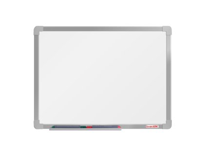 bila magneticka popisovaci tabule boardok 600 x 450 mm eloxovany ram 14815