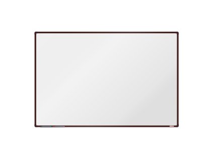 bila magneticka popisovaci tabule boardok 1800 x 1200 mm hnedy ram 14842