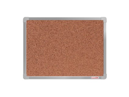 korkova nastenka boardok v hlinikovem ramu 600 x 450 mm eloxovany ram 14848
