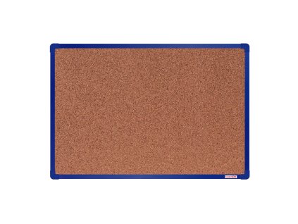korkova nastenka boardok v hlinikovem ramu 600 x 900 mm modry ram 14854