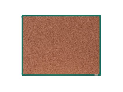 korkova nastenka boardok v hlinikovem ramu 1200 x 900 mm zeleny ram 14861