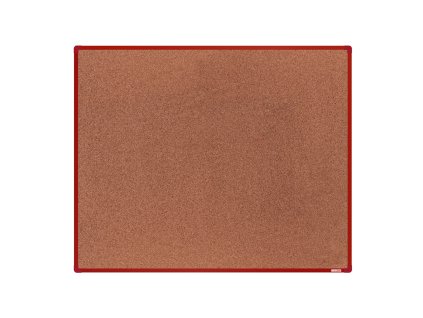 korkova nastenka boardok v hlinikovem ramu 1500 x 1200 mm cerveny ram 14865