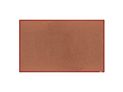 korkova nastenka boardok v hlinikovem ramu 2000 x 1200 mm cerveny ram 14875