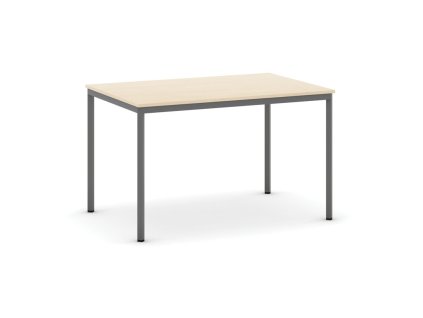 jidelni stul 120x80 cm tmave seda podnoz briza 15479