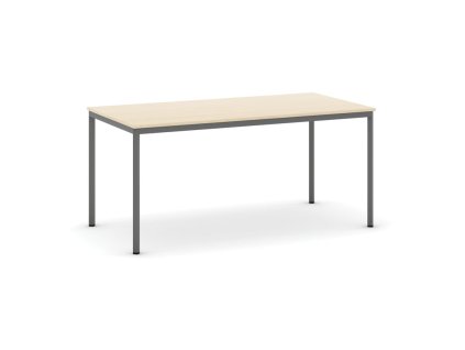 jidelni stul 160x80 cm tmave seda podnoz briza 15480