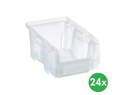 plastovy box compact 102 x 160 x 75 mm pruhledny 115294
