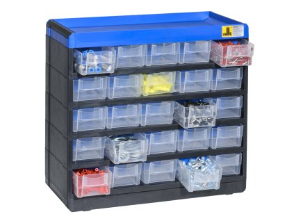plastova skrinka se zasobniky varioplus pro 29 50 25 zasuvek 15172