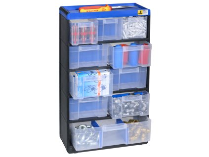 plastova skrinka se zasobniky varioplus pro 53 21 10 zasuvek 15176
