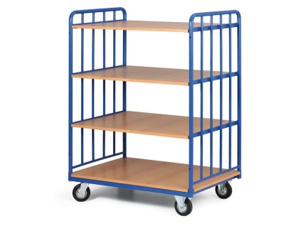 policovy vozik 4 police 2 bocnice s vyplni nosnost 200 kg 1197