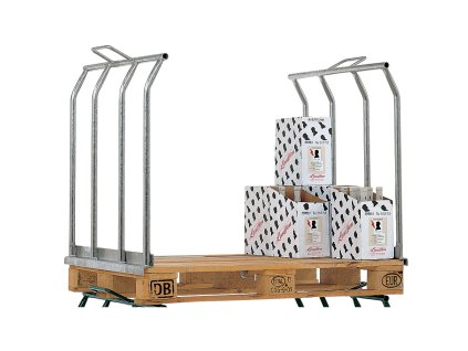 paletovy drzak pro stohovani palet na sebe vyska 820 mm pozinkovany 8047