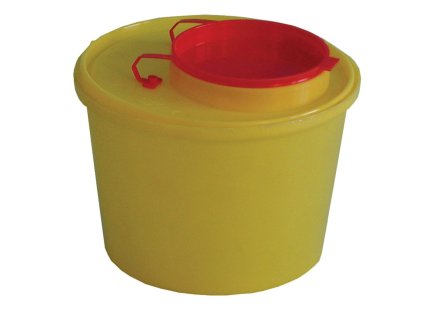 plastova nadoba na zdravotnicky odpad 1 l 3506