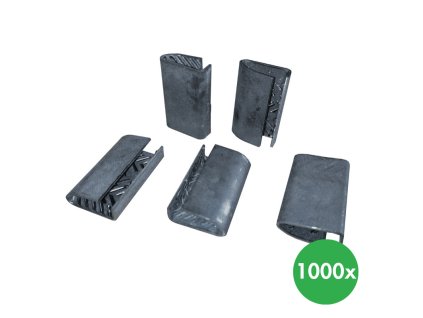 plechova xl spona pro pp nebo pe paskovani 16 mm 1000 ks 115723