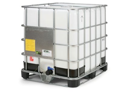 ibc kontejner 1000 l paleta kov plast novy 3625