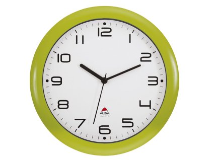 nastenne hodiny svetle zelene 6217