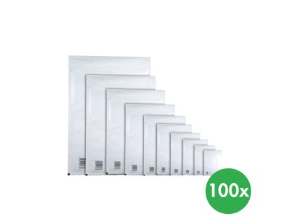 bublinkova obalka bila 290x370 mm baleni 100 ks 115324