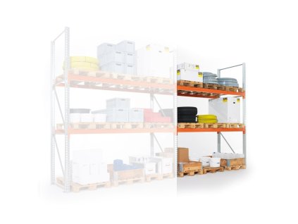 paletovy regal 4400x2700x800 mm 3 patra pristavny 13675