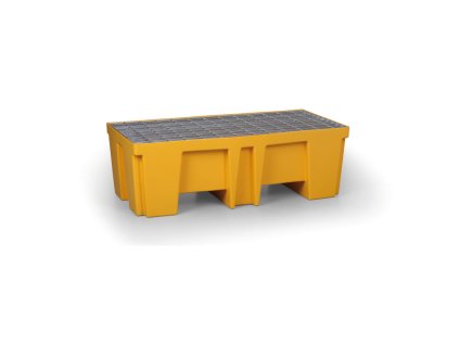 plastova zachytna vana s ocelovym rostem 14452