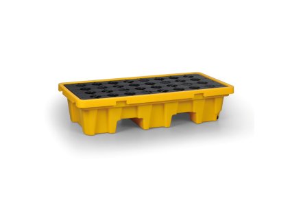 plastova zachytna vana s vypousteci zatkou pro 2 sudy 130 l 14457