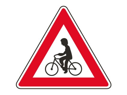 dopravni znacka cykliste 14786