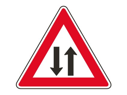 dopravni znacka provoz v obou smerech 14790