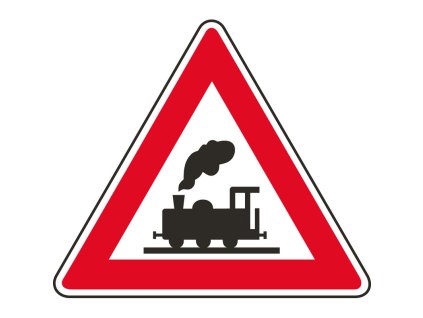 dopravni znacka zeleznicni prejezd bez zavor 14793